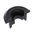 Stützringhälfte, Halbschale für Stoßdämpfer (schwarz), S50, S51, KR51, SR4-1, SR4-2, SR4-3, SR4-4